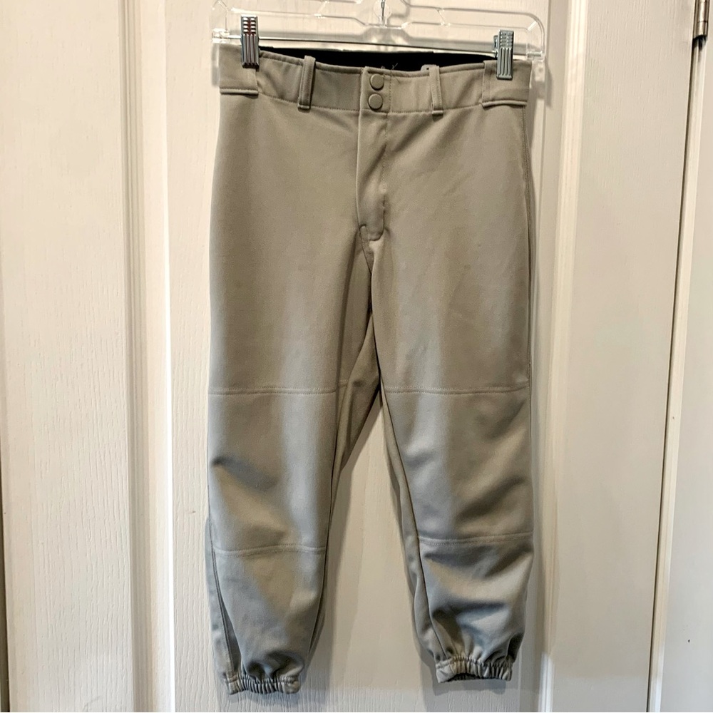 ⚾️ Franklin Baseball Softball Pants Youth Large Gray Grey ⚾️